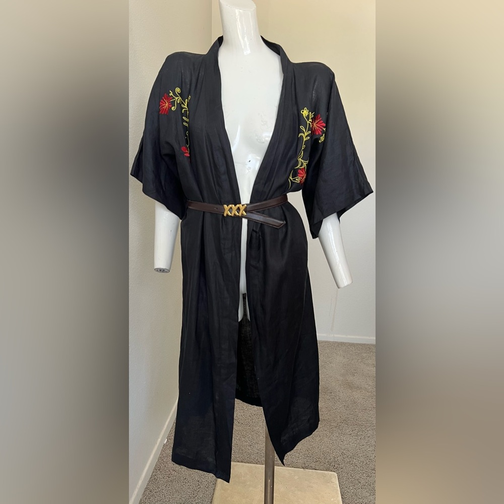 BRUTA 100% Linen Kimono-Made in Greece